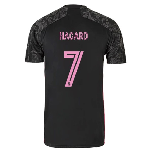 Maillot Football Real Madrid Third NO.7 Hazard 2020-21 Noir